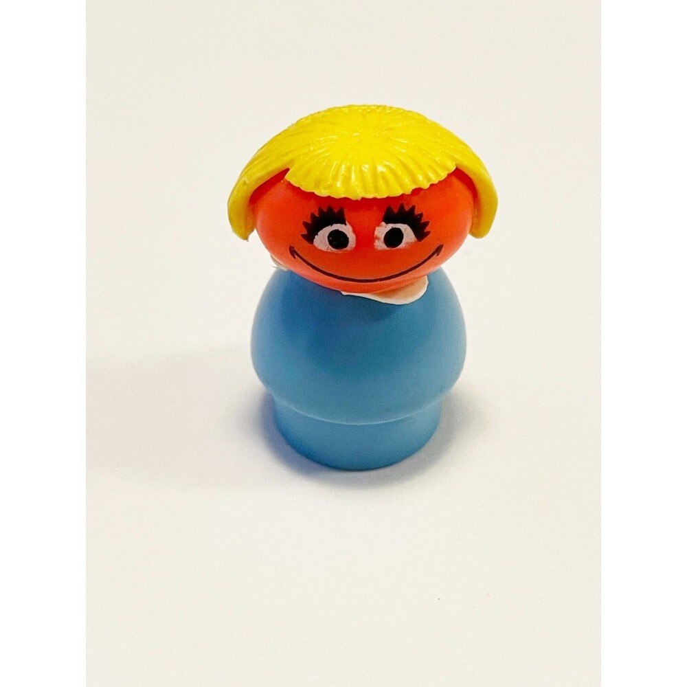 VTG 1975 Fisher Price Little People Prairie Dawn Sesame Street Muppets Figure